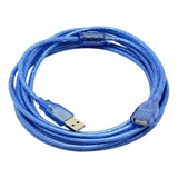 Extension Cable Usb 3 Metros Macho Hembra Laptop Impresora