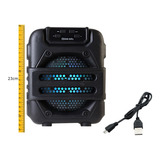 Bafle Bocina Bluetooth 6.5 Pulgadas C4s Link Bits Recargable