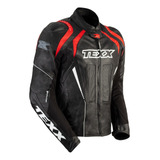 Jaqueta Motociclista Texx Sniper V2 Couro Cupim Esportiva