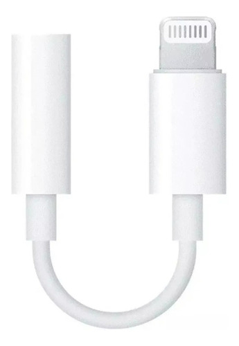 Adaptador Compatible Con iPhone Lightning 3.5mm Auxiliar