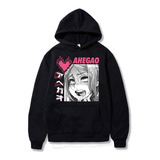 Otoño Invierno Harajuku Anime Hentai Ahegao Sudaderas Con Ca