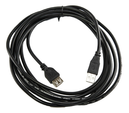 Cable Alargue Usb 3m Impresora Webcam Macho Hembra 107a Htec