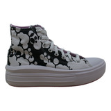 Zapatillas Converse Chuck Taylor Plat Neg/blan Dama Deporfan