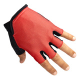 Guantes Dedos Cortos Shimano Airway M Rojo Y Negro