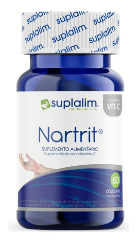 Nartrit 60 Capsulas Suplalim. Agronewen Sabor S/s