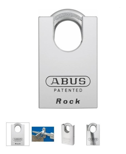 Candado Abus Acero Rock 82cs/55 Kd Blis / Teckup