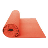 Mat De Yoga Y Pilates 4mm / Angelstock Color Naranja