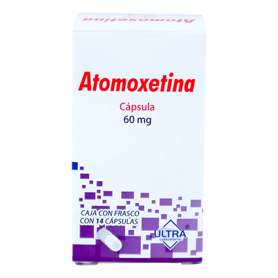 Atomoxetina 60 Mg 14 Cápsulas, Ultra | MercadoLibre
