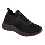 Tenis Casual W66021pr Suela Goma Confort Horma Regular