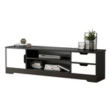 Rack De Tv O Buffet Con Cajones Night Black