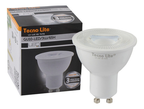 Foco P/espejo 250lm 3w 6500k 100-127v ~ Tecnolite Led