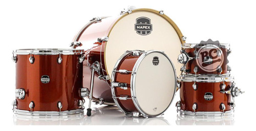 Bateria Mapex Mars Birch Blood Orange Sparkle 22¨,10¨,12¨,1