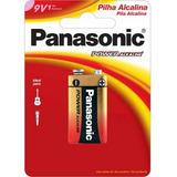 Bateria Alcalina Panasonic 9v 6lf22xab/1b24 Caixa Com 24 Pilhas