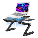 Mesa Notebook Gadnic Soporte Plegable Regulable Con Cooler