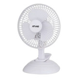 Ventilador De Escritorio Atvio Home 2 En 1 Blanco