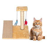 Arranhador Gato Brinquedo Poste Rampa