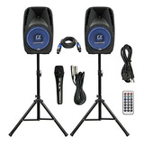 Par Alphasonik All-in-one 10 Powered 1000w Pro Dj Altavoces