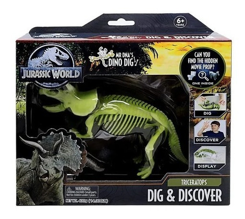 Jurassic World Dino Triceratops Kit Excavacion