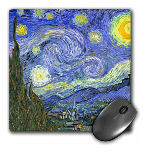 3drose La Noche Estrellada De Vincent Van Gogh 1889 - Fam...