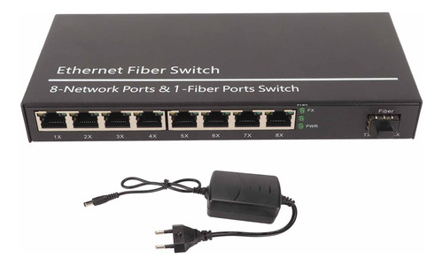 Convertidor Multimedia De Fibra Sfp Ethernet 1 Puerto Óptico