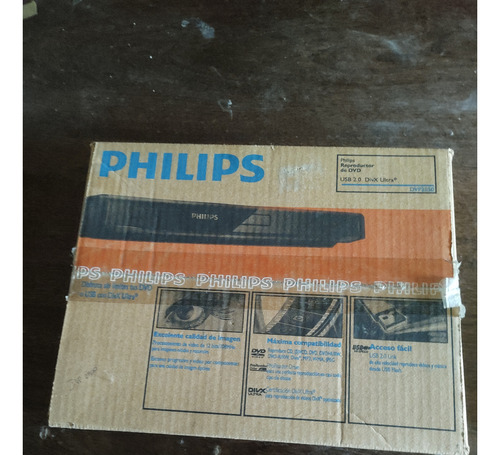 Reproductor De Dvd Philips Caja Cerrada Dvp2850x/77 Divx Usb
