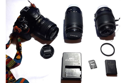  Nikon D3200 Dslr Kit Lentes