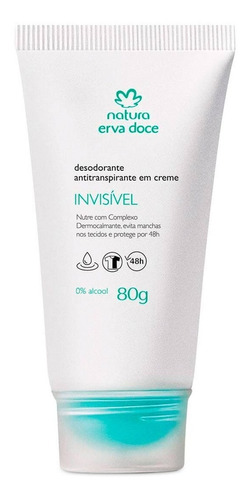 Desodorante Erva Doce En Crema Natura Caballito En Stock