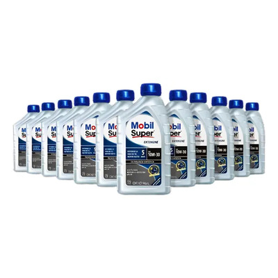 Pack x12 Aceite Mobil Super Extengine 10w-30 946mL | Envío gratis