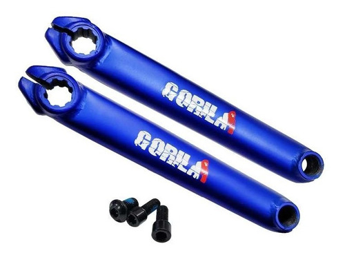 Palancas 3pz Cromoly Gorila P/centro Mid Azul #2588