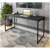 Mesa Para Escritório Industrial 150cm Star Espresso Ih