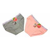 Calzones Pack 2 Unidades Unicornio Para Niñitas Talla 6 - 8