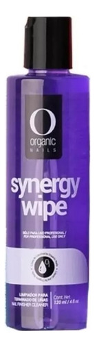 Synergy Wipe Limpiador Terminado De Uñas Organic Nails 120ml
