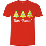Camisetas Navideñas Arbolitos Iv Navidad Hombre Dama Y Niños