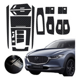 Kit Protección Stickers Mazda Cx30 4 Puertas Panel Central