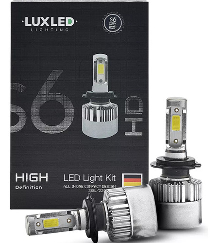 Kit Cree Led S6 Plus 44000 Lm H1 H3 H4 H7 H11 Hb3 Hb4