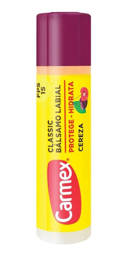 Carmex Bálsamo Labial Cereza Fps15 Labios Secos Y Agrietados