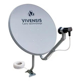 Antena Parabólica Digital Vivensis 60cm Banda Ku