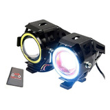 Milha Farol Led Xre 300 Lander 250 G 310gs Angel Eyes Grande