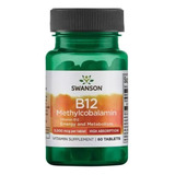 Vitamina B12 Sublingual Methylcobalamin Doblepotencia5000mcg