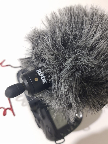 Microfone Rode Videomicro Condensador  Cardióide Preto