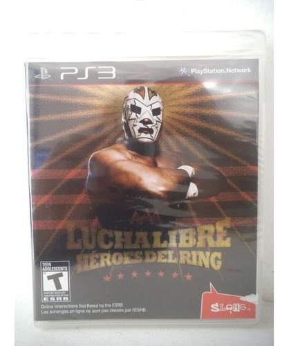 Aaa Lucha Libre Heroes Del Ring Playstation Ps3 Juego Fisico