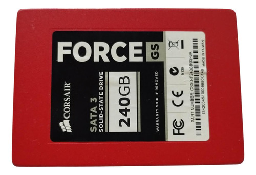 Disco Ssd Corsair Force Series Gs 240gb / Villurka Comp