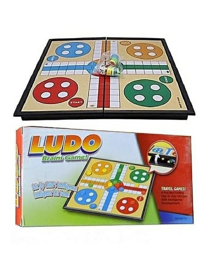 Ludo Magnético Juego De Mesa Didáctico 