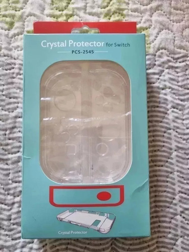 Case Proteção Crystal Para Joy-cons Nintendo Switch