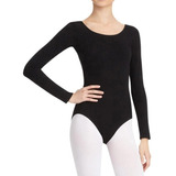 Malla Body Ballet Negra Vestuario Ropa Niñas Y Adultas Full