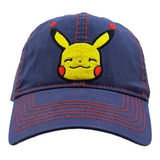 Gorra Clasica Pokemon Pikachu Azul - Primecomics