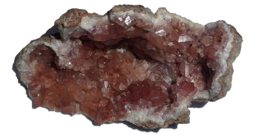 Mineral De Colección Raro Cuarzo Rosa Cristalizado Natural