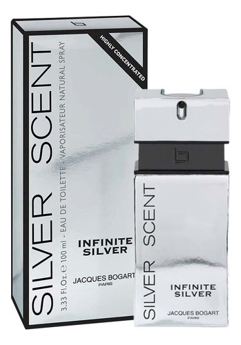Perfume Silver Scent Infinite Silver Masculino 100ml Original Com Nf 