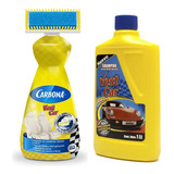 Limpiador De Vestiduras Y Tapetes Carbona Vest Car 651ml+ 1l