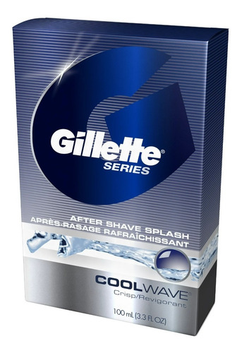 Locion Gillette Series Coolwave After Shave 100ml 4 Pack